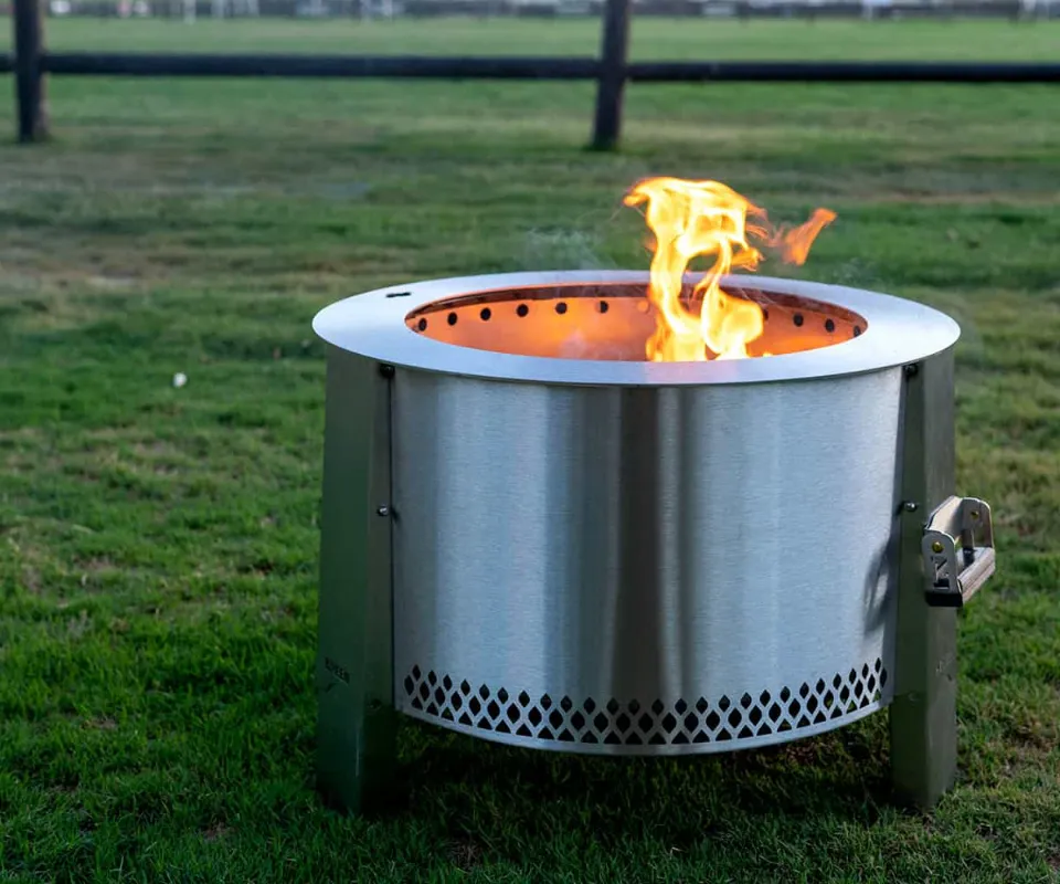 Breeo Smokeless Fire Pit Review - Y Series - Girls Can Grill